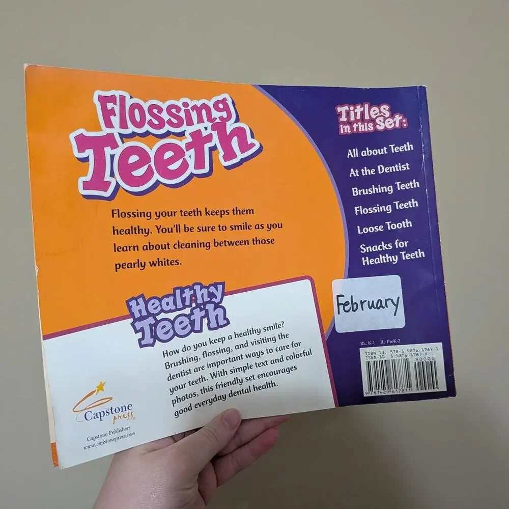 Flossing Teeth By Mari Schuh Book